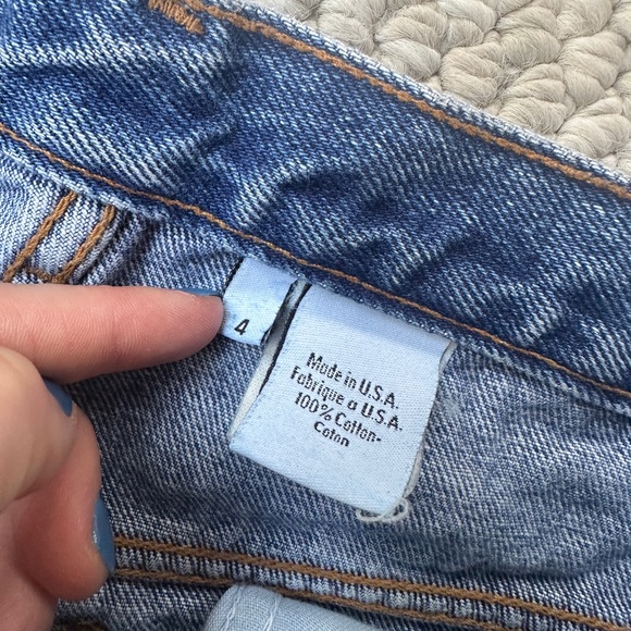 Vintage Calvin Klein Mom Straight Leg Jeans 4 - Picture 8 of 9